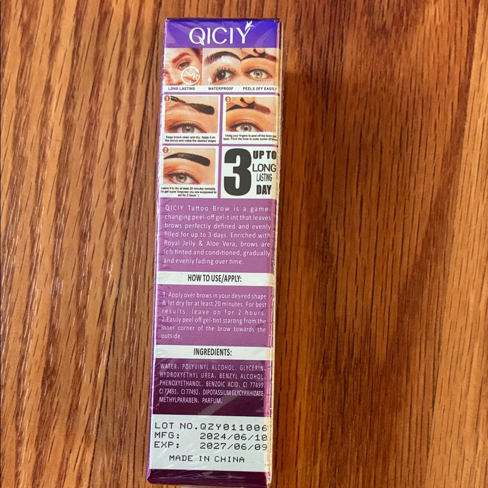 Brown Tattoo Eyebrow Gel - Picture 4 of 5